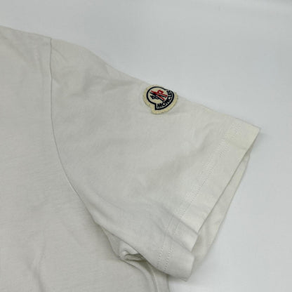 MONCLER モンクレール 23年製 メタリックフロントロゴ Tシャツ トップス