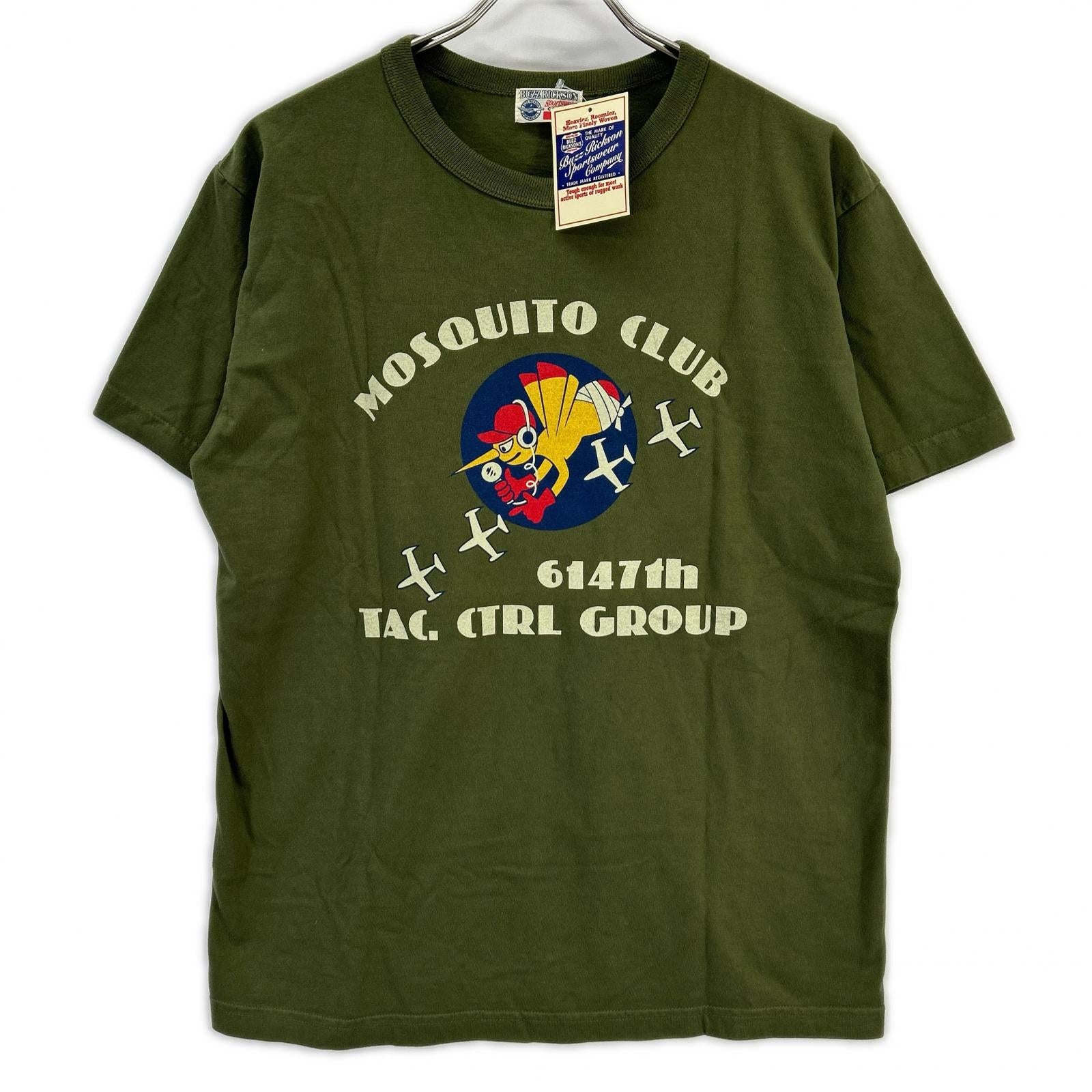 BUZZ RICKSON'S バズリクソンズ BR79345 MOSQUITO CLUB S/S T-SHIRT トップス