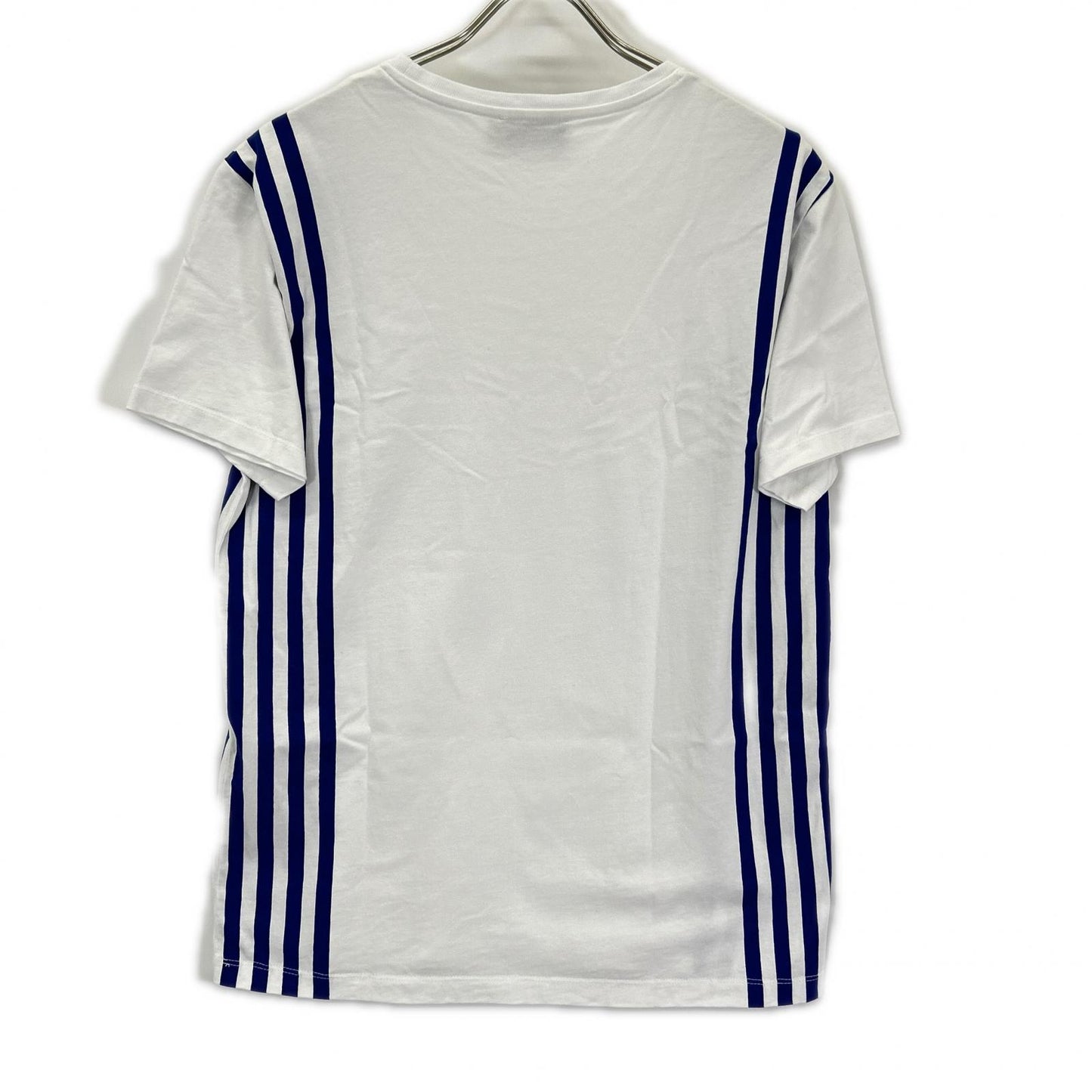 MAISON KITSUNE メゾンキツネ ホワイト サイドストライプTシャツ トップス