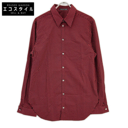 ALEXANDER McQUEEN アレキサンダーマックイーン HSMQ-NM-1009 初期タグ本人期ダブルカフスドット柄シャツ トップス