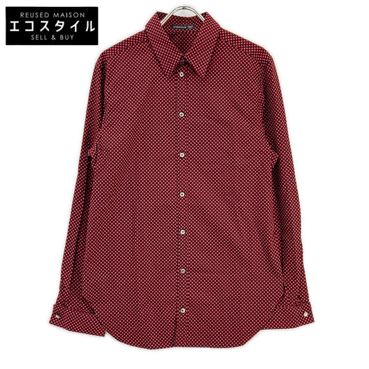 ALEXANDER McQUEEN アレキサンダーマックイーン HSMQ-NM-1009 初期タグ本人期ダブルカフスドット柄シャツ トップス
