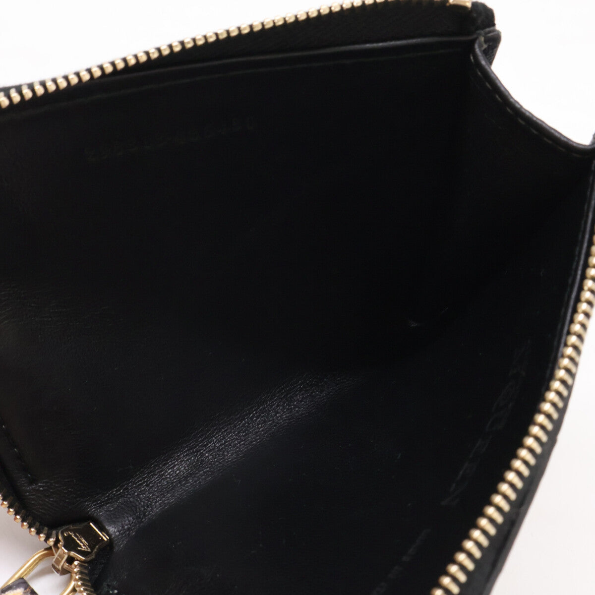 ALEXANDER McQUEEN アレキサンダーマックイーン 298883 パイソン L字ファスナー コインケース