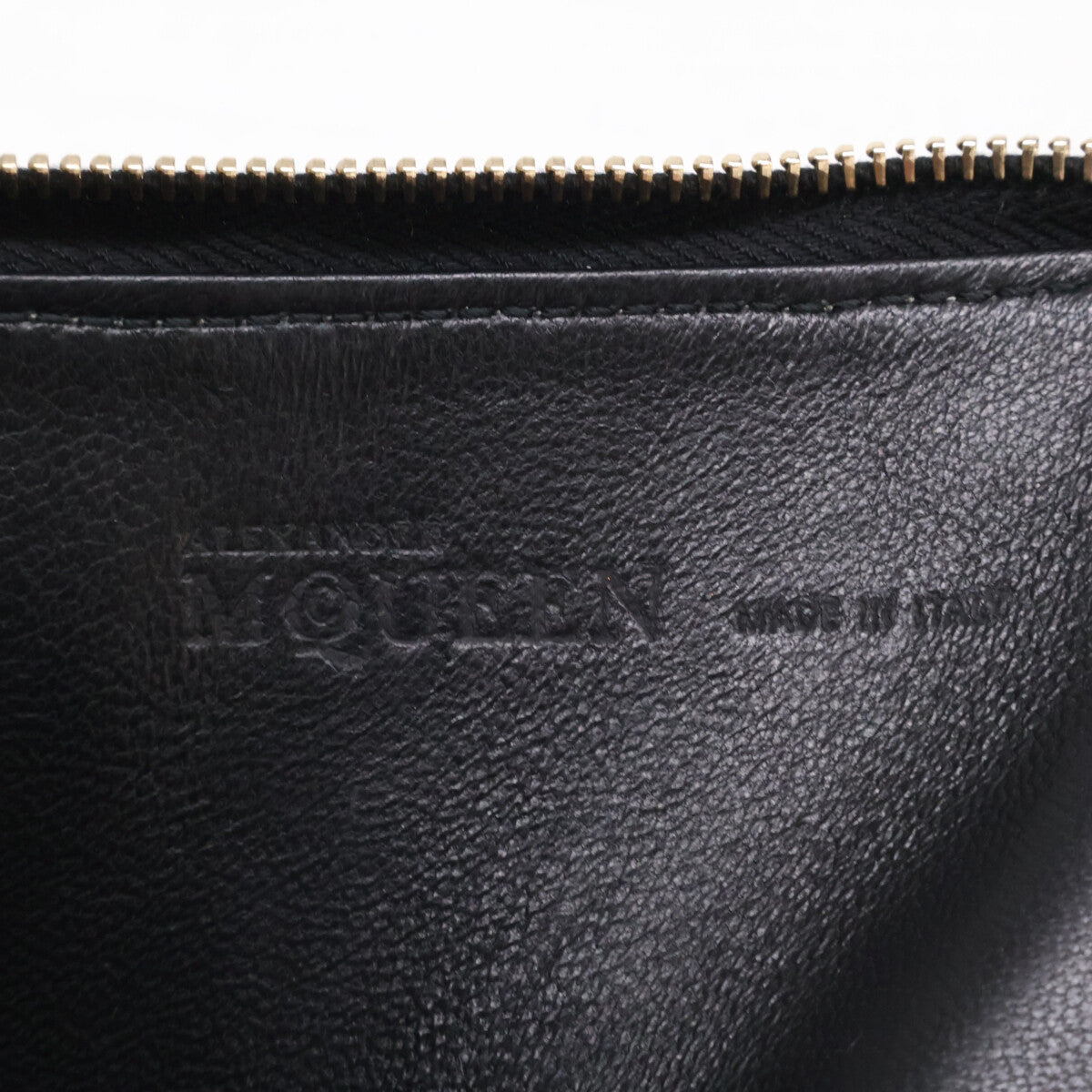 ALEXANDER McQUEEN アレキサンダーマックイーン 298883 パイソン L字ファスナー コインケース