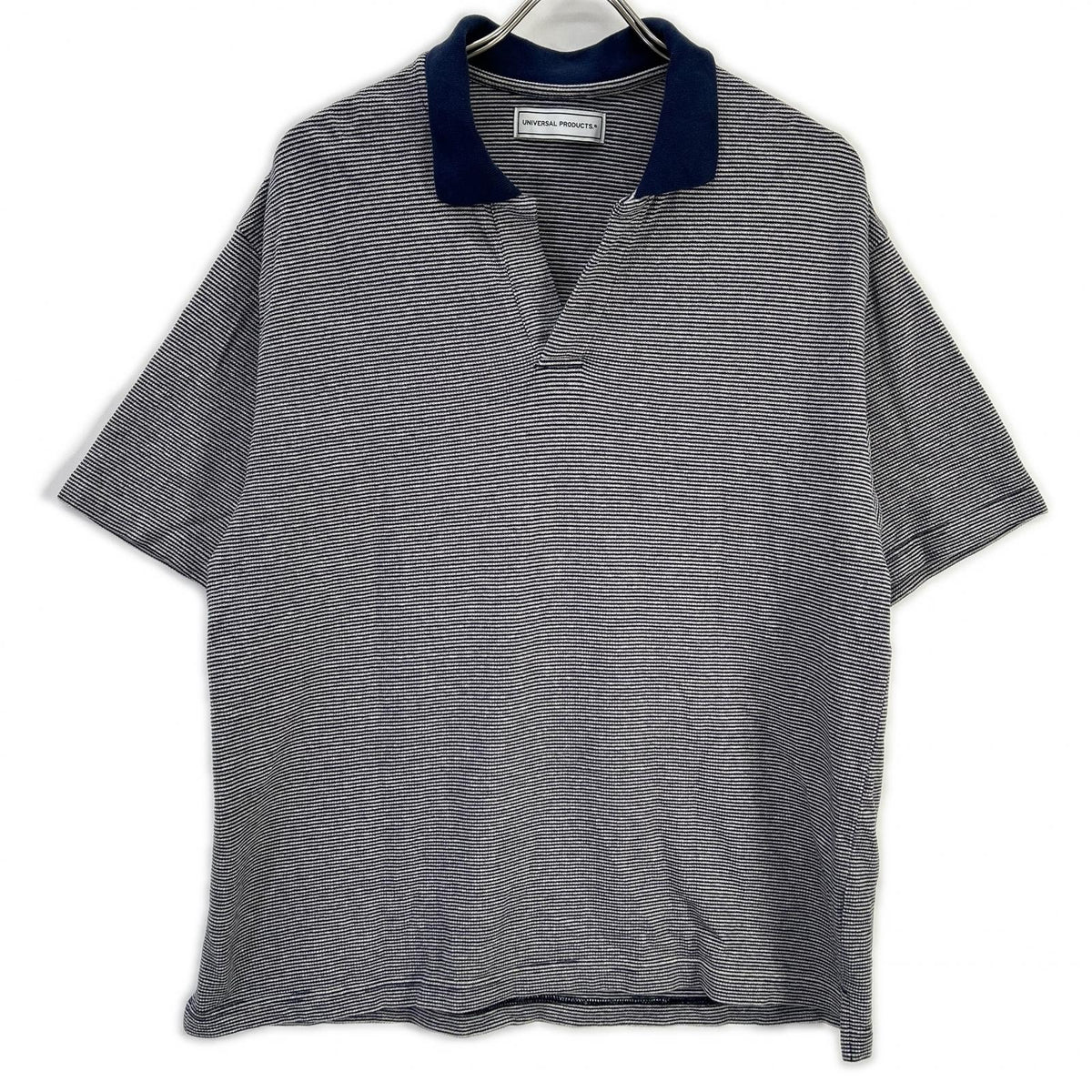 UNIVERSAL PRODUCTS ユニバーサルプロダクツ 261-60104 ネイビー SKIPPER T-SHIRTS トップス