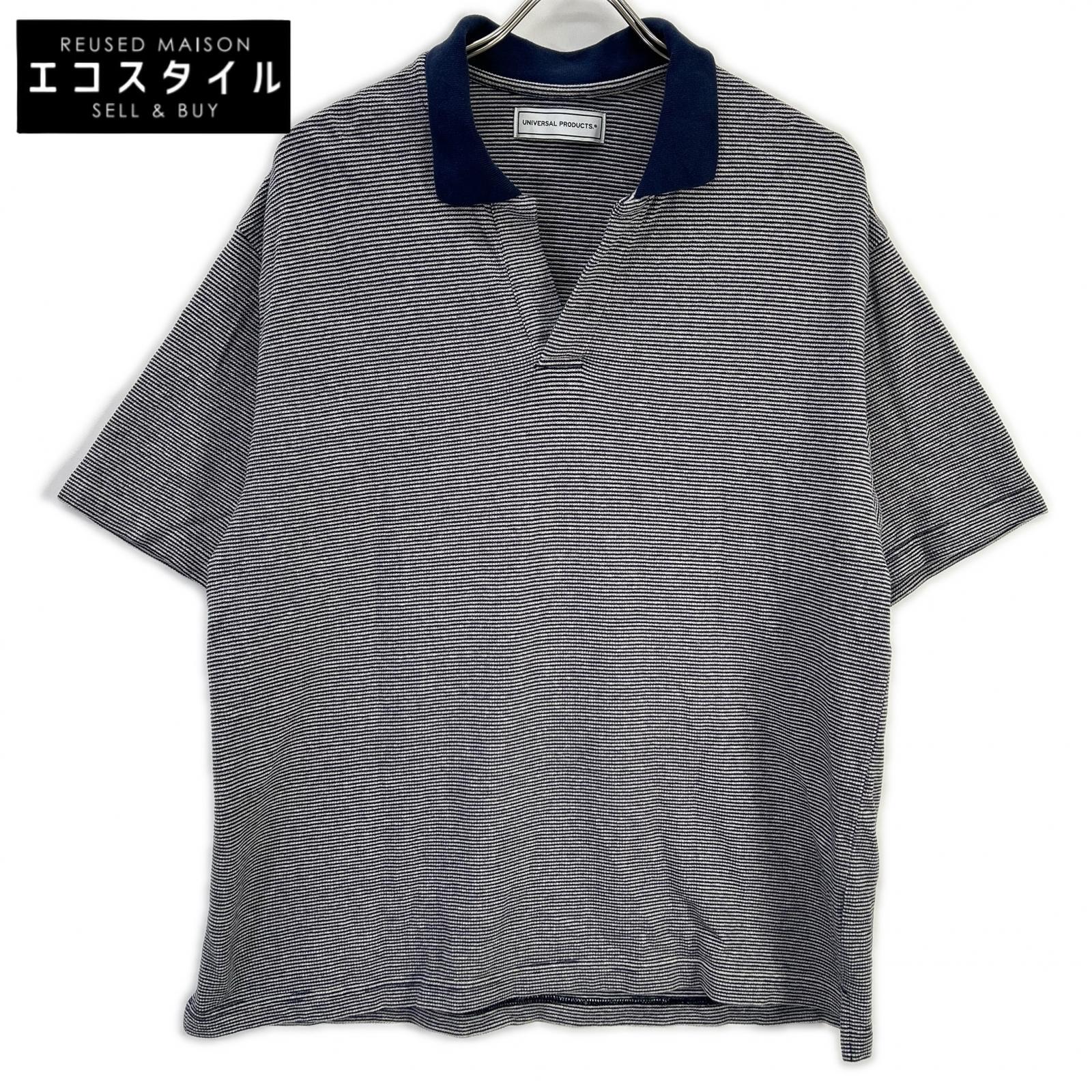 UNIVERSAL PRODUCTS ユニバーサルプロダクツ 261-60104 ネイビー SKIPPER T-SHIRTS トップス
