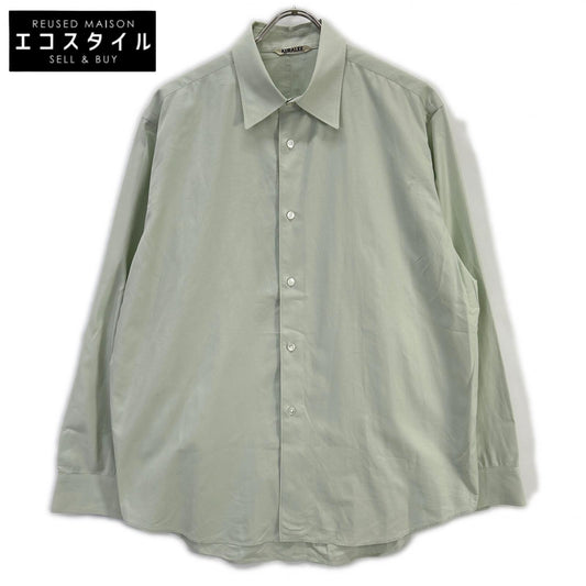 AURALEE オーラリー 【美品/25年製】A25AS01TN WASHED FINX TWILL SHIRT 長袖シャツ トップス