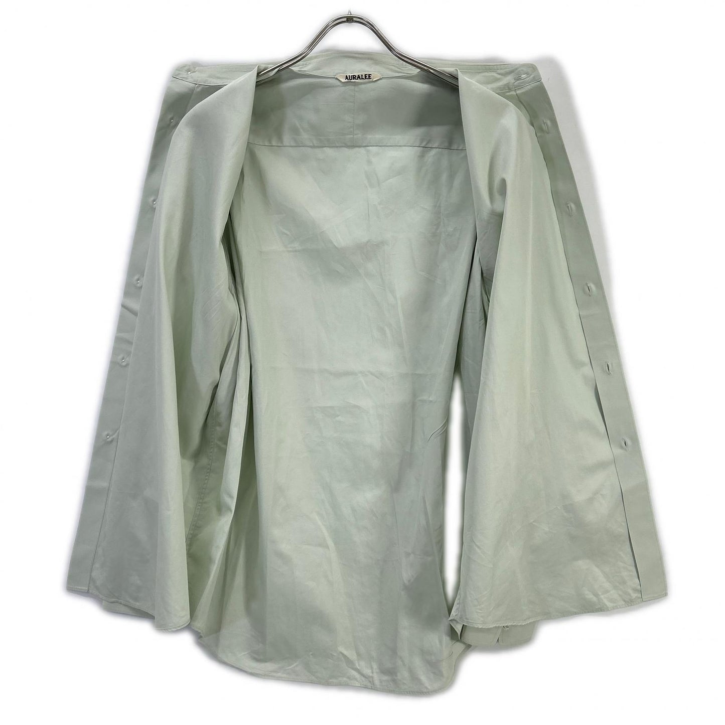 AURALEE オーラリー 【美品/25年製】A25AS01TN WASHED FINX TWILL SHIRT 長袖シャツ トップス