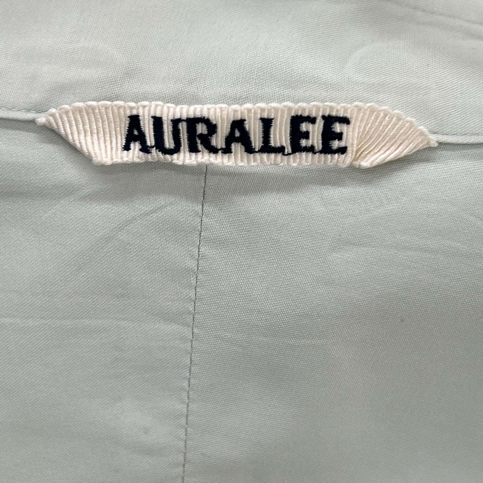 AURALEE オーラリー 【美品/25年製】A25AS01TN WASHED FINX TWILL SHIRT 長袖シャツ トップス
