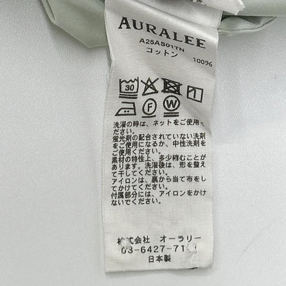 AURALEE オーラリー 【美品/25年製】A25AS01TN WASHED FINX TWILL SHIRT 長袖シャツ トップス