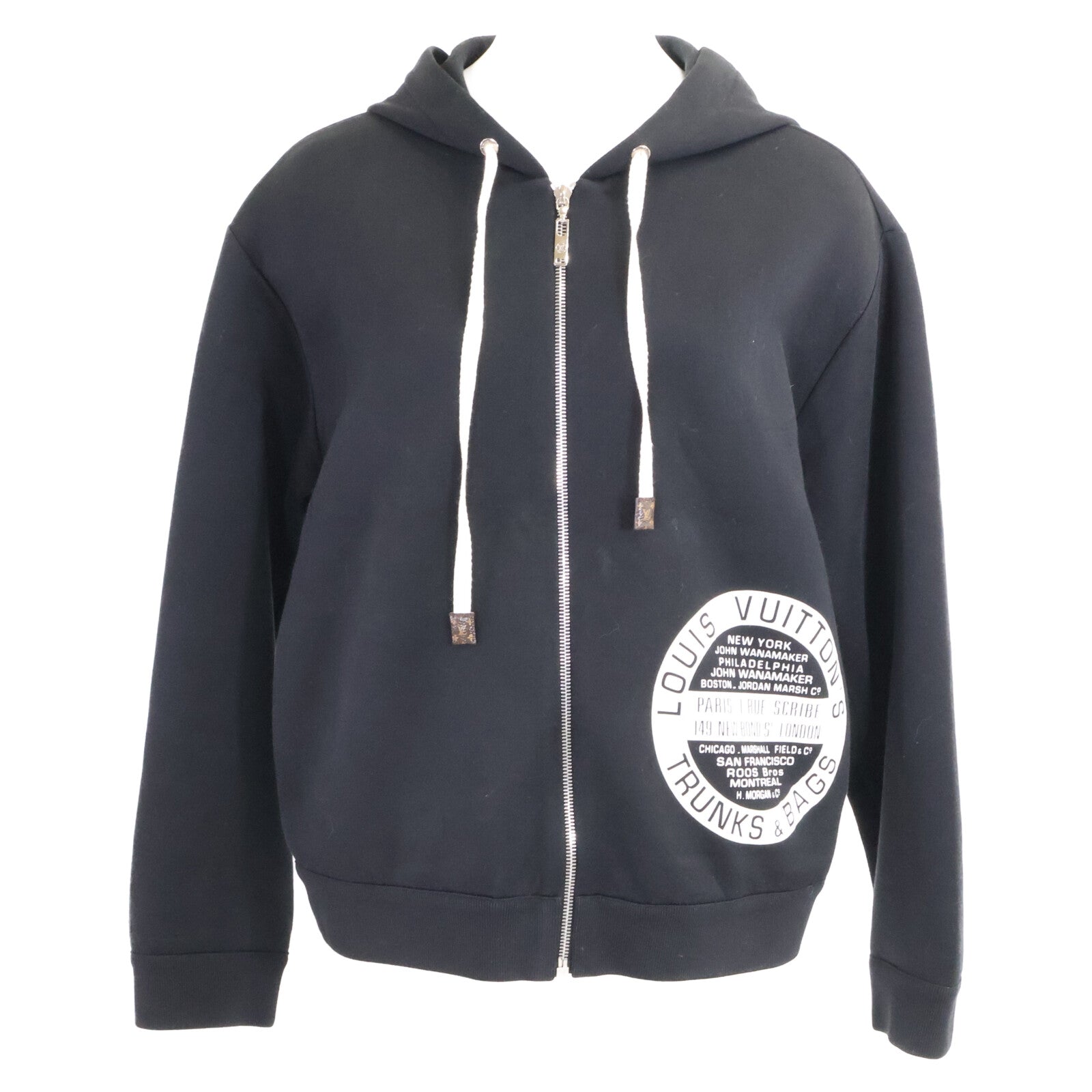 LOUIS VUITTON 【Excellent Condition/Official Domestic Item】RW192W FED FIST01 LV Stamp Zip-Up Hoodie