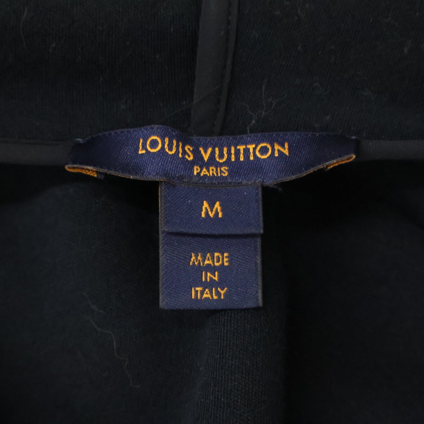 LOUIS VUITTON 【Excellent Condition/Official Domestic Item】RW192W FED FIST01 LV Stamp Zip-Up Hoodie