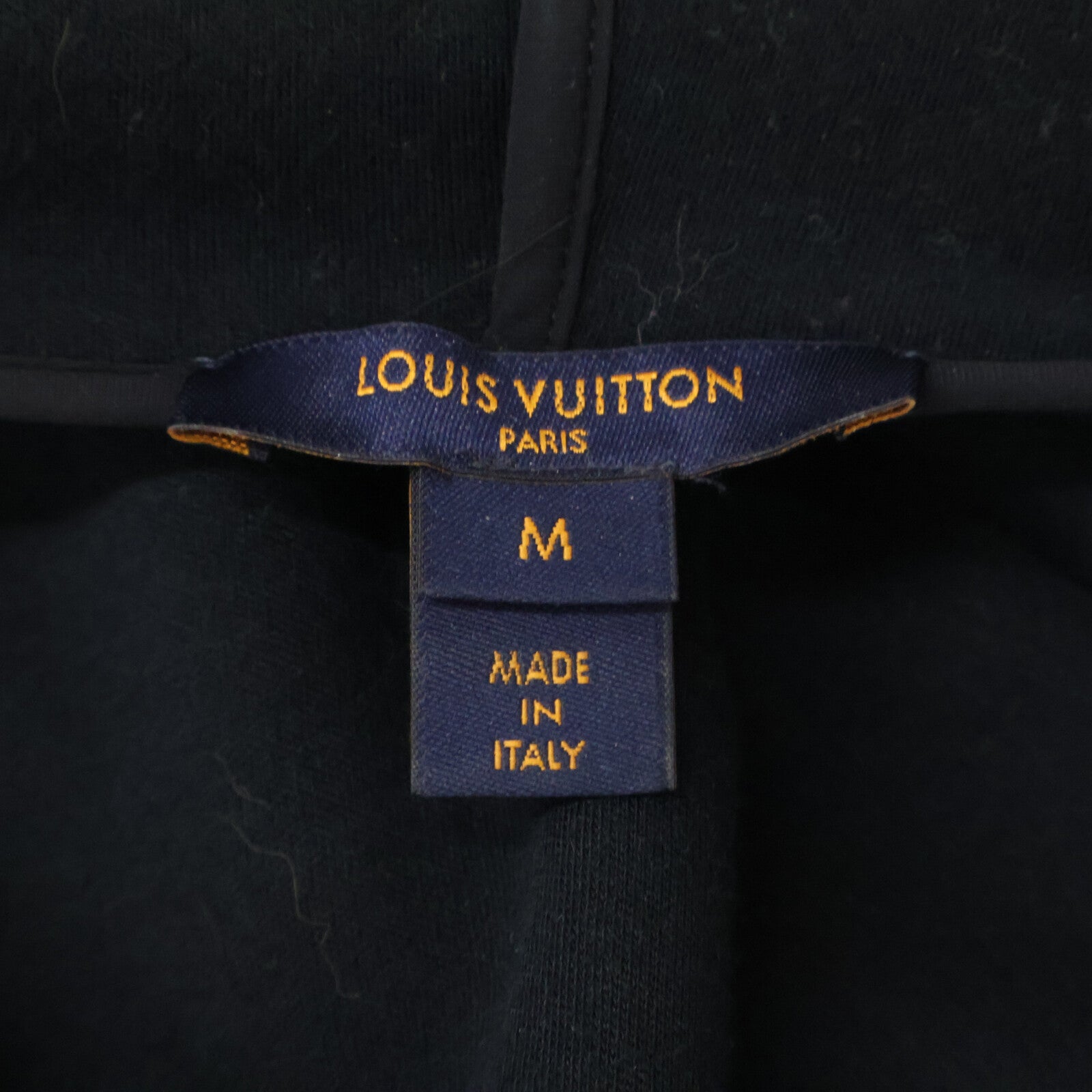 LOUIS VUITTON 【Excellent Condition/Official Domestic Item】RW192W FED FIST01 LV Stamp Zip-Up Hoodie