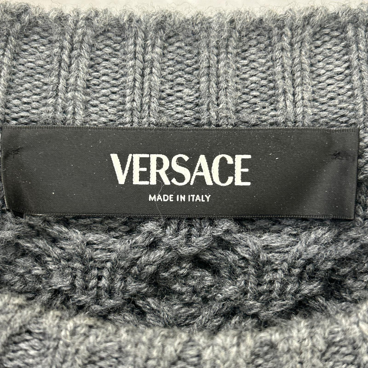VERSACE ヴェルサーチェ 1013556 1A09578 メドゥーサロゴニットセーター トップス
