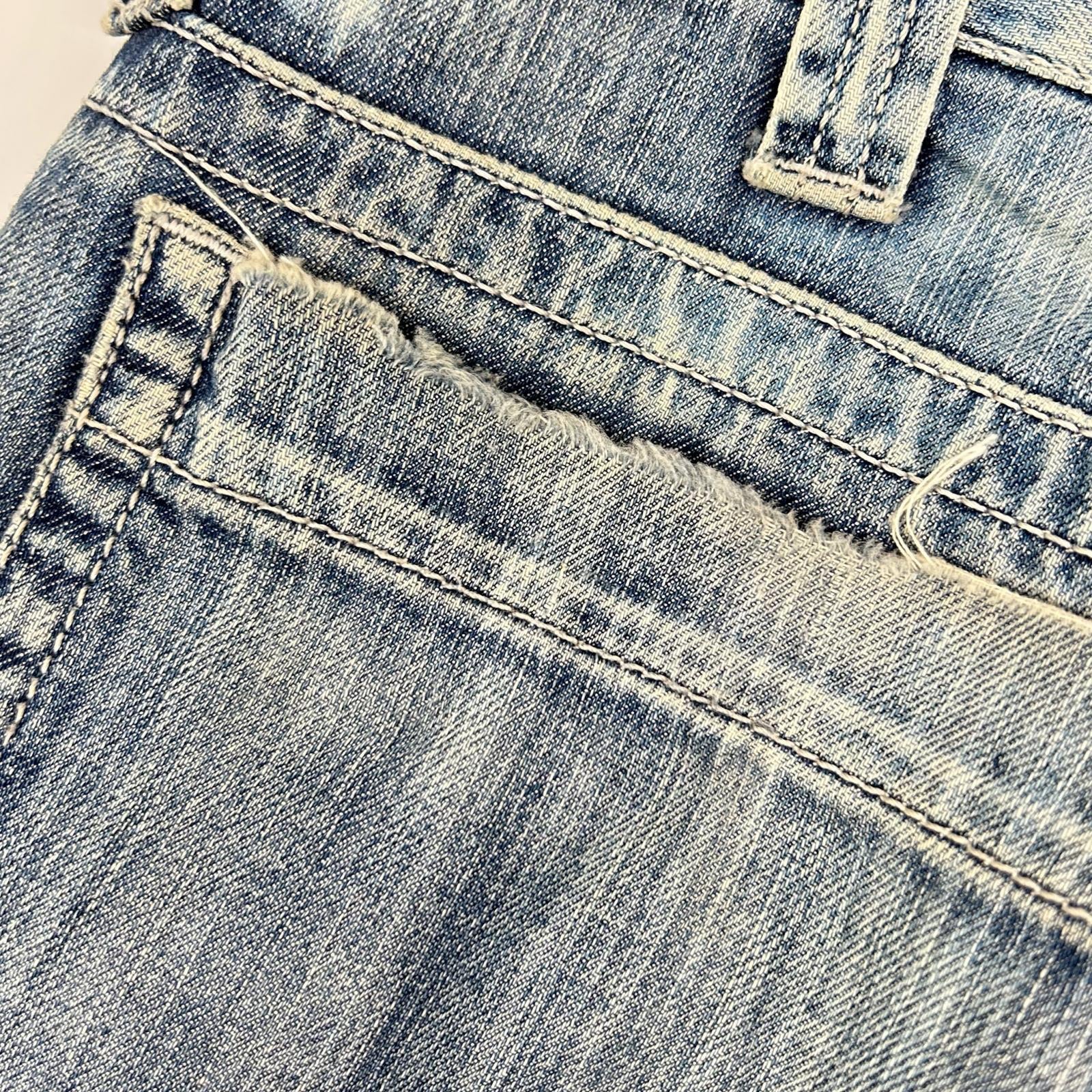 GIORGIOARMANI ジョルジオアルマーニ J09391 BIG WHITE デニムパンツ ボトムス