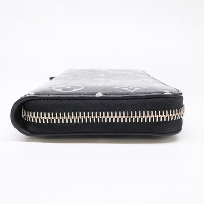 LOUIS VUITTON ルイヴィトン 新品同様 N96955 モノグラムエキゾチック パイソン ジッピーウォレット 長財布（小銭入れあり）