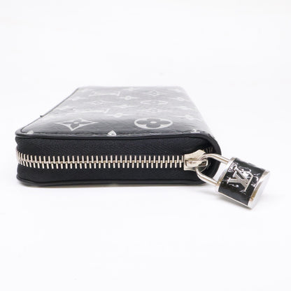 LOUIS VUITTON ルイヴィトン 新品同様 N96955 モノグラムエキゾチック パイソン ジッピーウォレット 長財布（小銭入れあり）