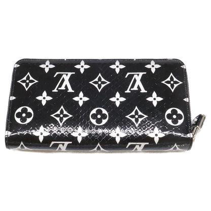 LOUIS VUITTON ルイヴィトン 新品同様 N96955 モノグラムエキゾチック パイソン ジッピーウォレット 長財布（小銭入れあり）