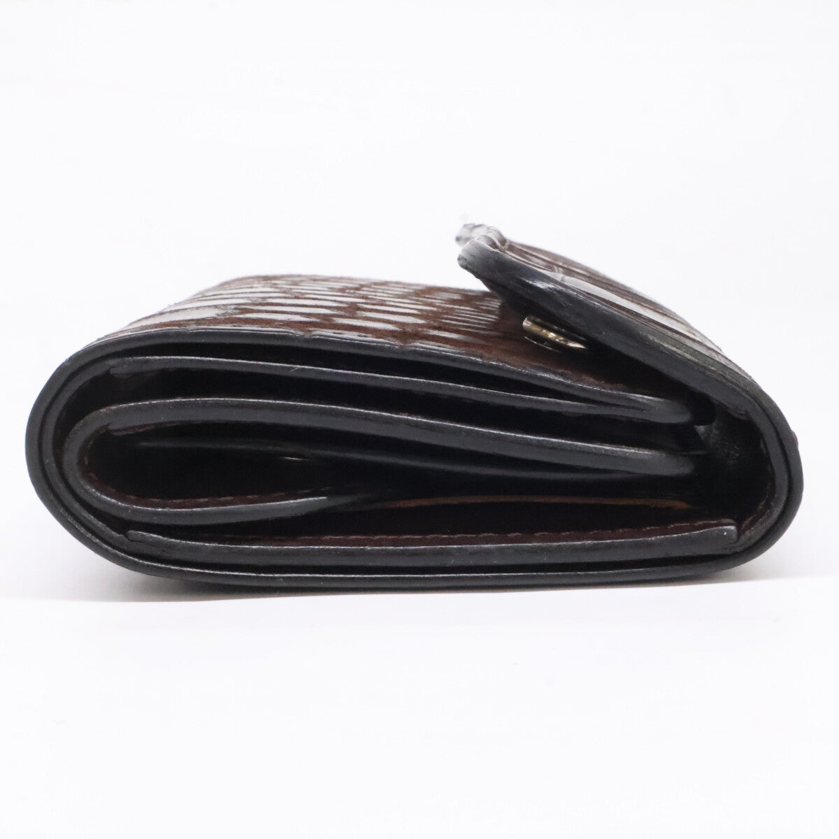 WILDSWANS ワイルドスワンズ 4TH Nクロコ BYRNE CHO バーン クロコダイル 中型三つ折り財布 三つ折り財布（小銭入れあり）