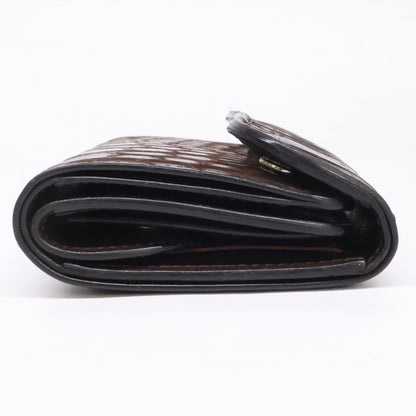WILDSWANS ワイルドスワンズ 4TH Nクロコ BYRNE CHO バーン クロコダイル 中型三つ折り財布 三つ折り財布（小銭入れあり）