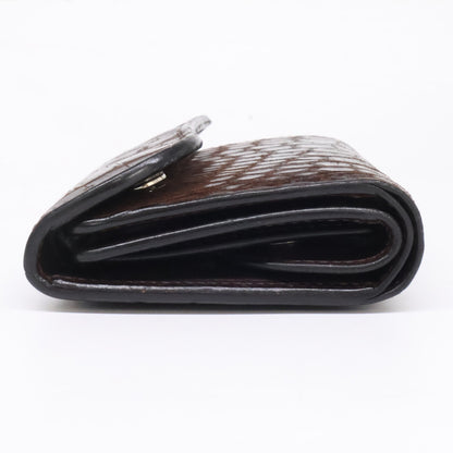 WILDSWANS ワイルドスワンズ 4TH Nクロコ BYRNE CHO バーン クロコダイル 中型三つ折り財布 三つ折り財布（小銭入れあり）
