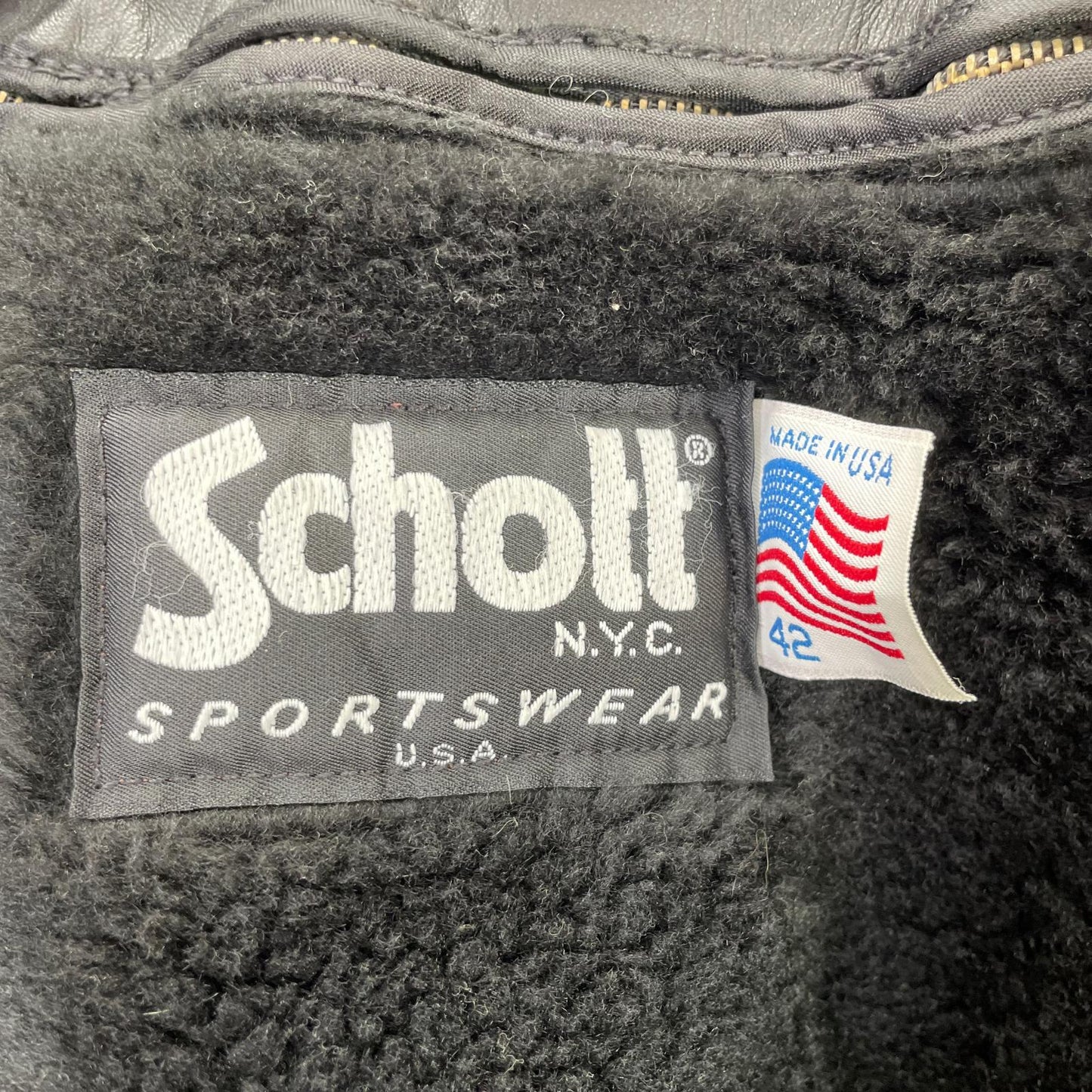 schott ショット 184SM G-1 襟ボア＆ライナー付きフライトジャケット ジャケット