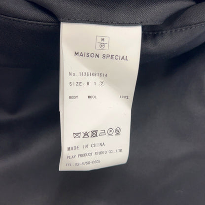 MAISON SPECIAL メゾンスペシャル 11261461614 ロロピアーナ Prime-Wide Two-tuck Trousers ボトムス