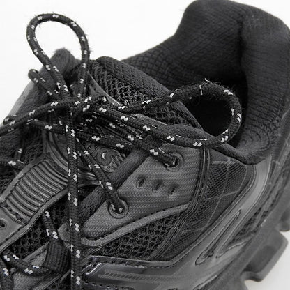asics アシックス 美品 GEL-NIMBUS ゲル-ニンバス 10.1 スニーカー シューズ メンズ ブラック×グレー 29.0cm 1203A696-001 シューズ