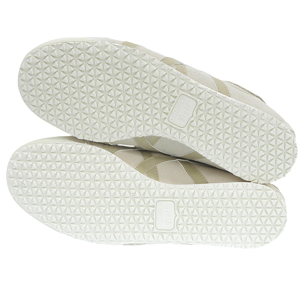Onitsuka Taiger オニツカタイガー 未使用 MEXICO 66 SLIP-ON メキシコスリッポン スニーカー レディース オフホワイト 23.5cm 1183C157 シューズ