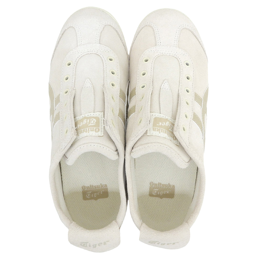 Onitsuka Taiger オニツカタイガー 未使用 MEXICO 66 SLIP-ON メキシコスリッポン スニーカー レディース オフホワイト 23.5cm 1183C157 シューズ