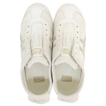 Onitsuka Taiger オニツカタイガー 未使用 MEXICO 66 SLIP-ON メキシコスリッポン スニーカー レディース オフホワイト 23.5cm 1183C157 シューズ