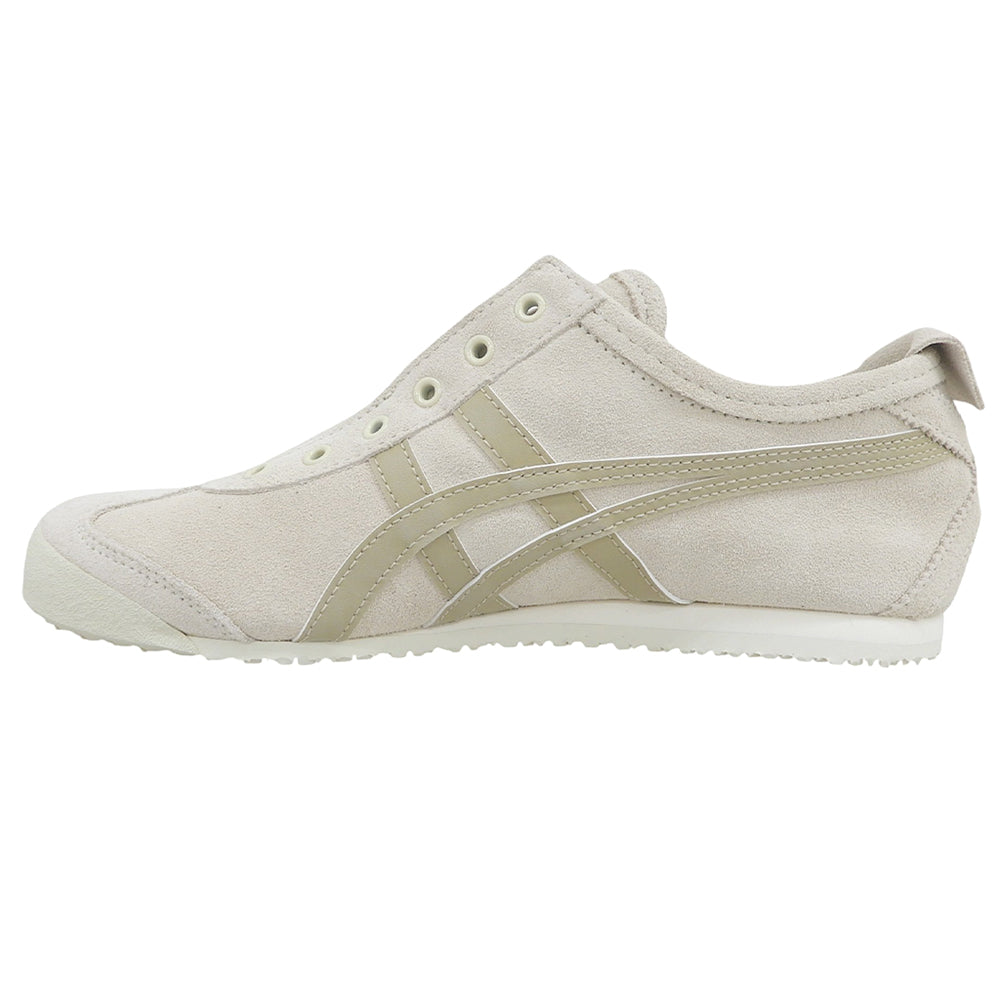 Onitsuka Taiger オニツカタイガー 未使用 MEXICO 66 SLIP-ON メキシコスリッポン スニーカー レディース オフホワイト 23.5cm 1183C157 シューズ