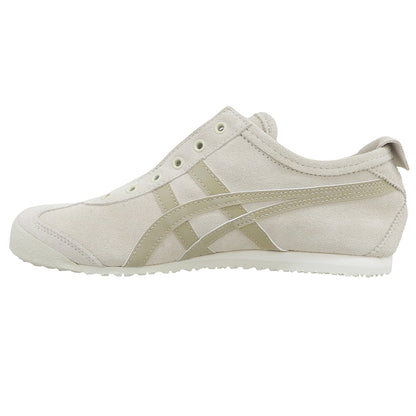 Onitsuka Taiger オニツカタイガー 未使用 MEXICO 66 SLIP-ON メキシコスリッポン スニーカー レディース オフホワイト 23.5cm 1183C157 シューズ