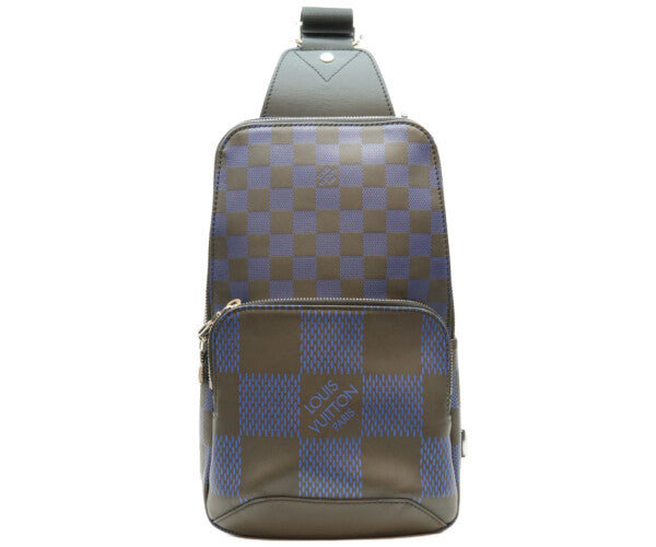 LOUIS VUITTON ルイヴィトン 21年製 N50024 ダミエ アンフィニ 3Dアヴェニュースリングバッグ ボディバッグ