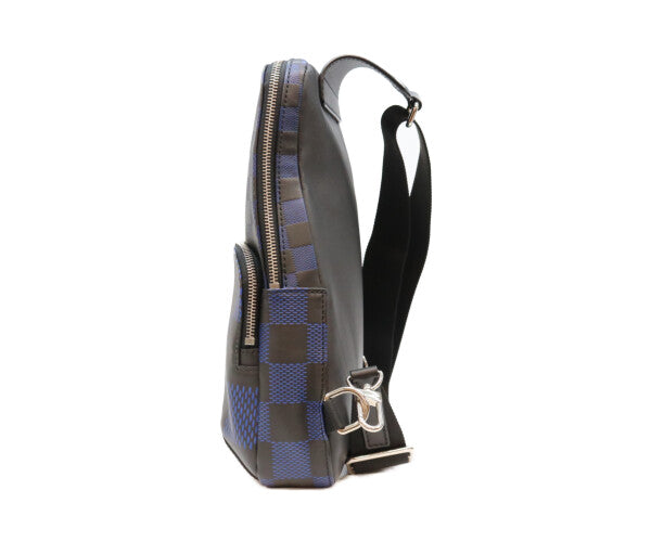 LOUIS VUITTON ルイヴィトン 21年製 N50024 ダミエ アンフィニ 3Dアヴェニュースリングバッグ ボディバッグ