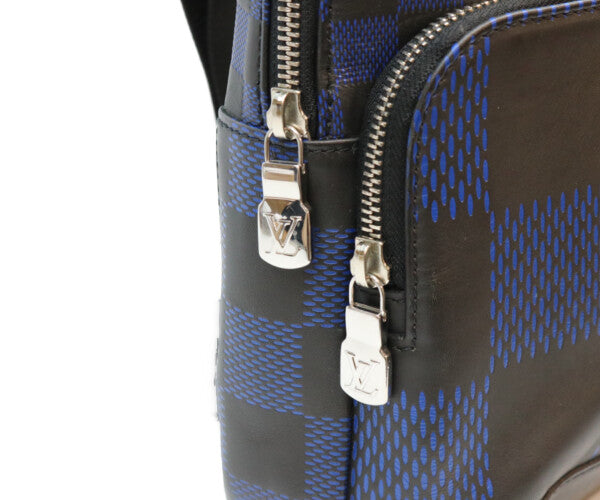 LOUIS VUITTON ルイヴィトン 21年製 N50024 ダミエ アンフィニ 3Dアヴェニュースリングバッグ ボディバッグ