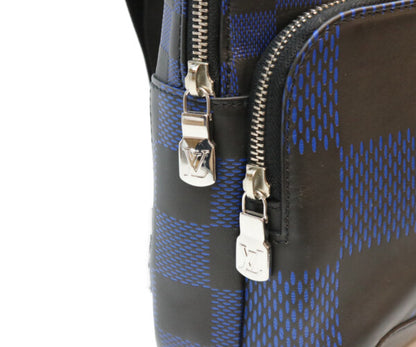 LOUIS VUITTON ルイヴィトン 21年製 N50024 ダミエ アンフィニ 3Dアヴェニュースリングバッグ ボディバッグ