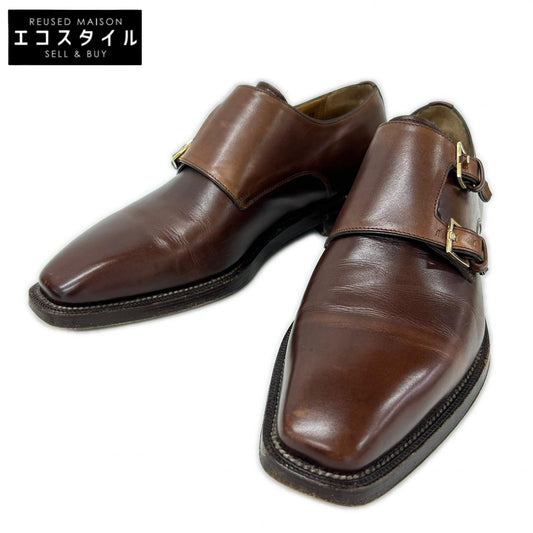Ermenegildo Zegna Ermenegildo Zegna [Excellent condition] A0025X double monk-strap leather shoes shoes