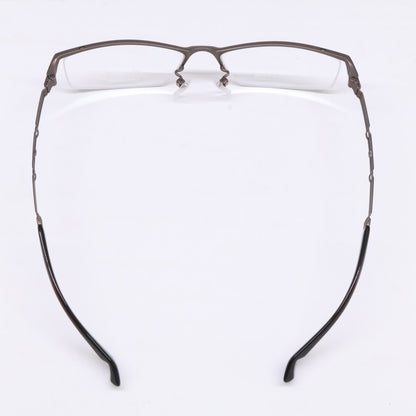 Charmant [Excellent Condition] LineArt Charmant XL1086 BR Demo Lenses Titanium Half-Rim Eyewear Glasses