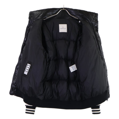 MONCLER モンクレール x FRAGMENT QUINLAN バックロゴ レザー切替 ダウンジャケット ジャケット