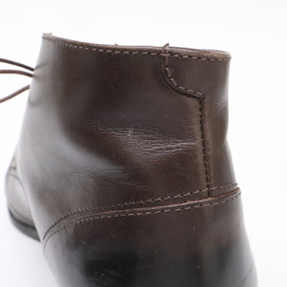 Ermenegildo Zegna エルメネジルドゼニア レザー チャッカブーツ シューズ