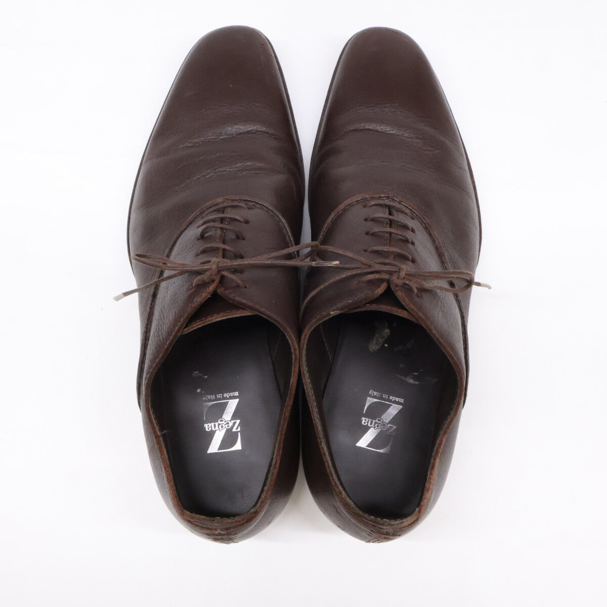 Zegna ゼニア A0132X レザー オックスフォードシューズ シューズ