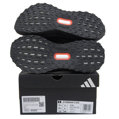adidas アディダス 美品 ウルトラブースト 5 GTX スニーカー シューズ レディース ブラック 24.5cm JI1384 シューズ