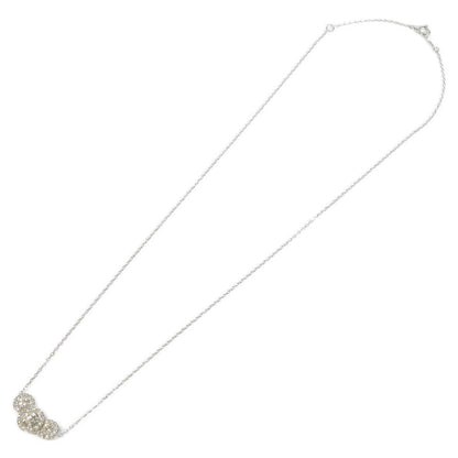QVC QVC 新品同様 Pt850/Pt950 ロシアンダイヤモンド0.75ctクラシックトリオ ネックレス