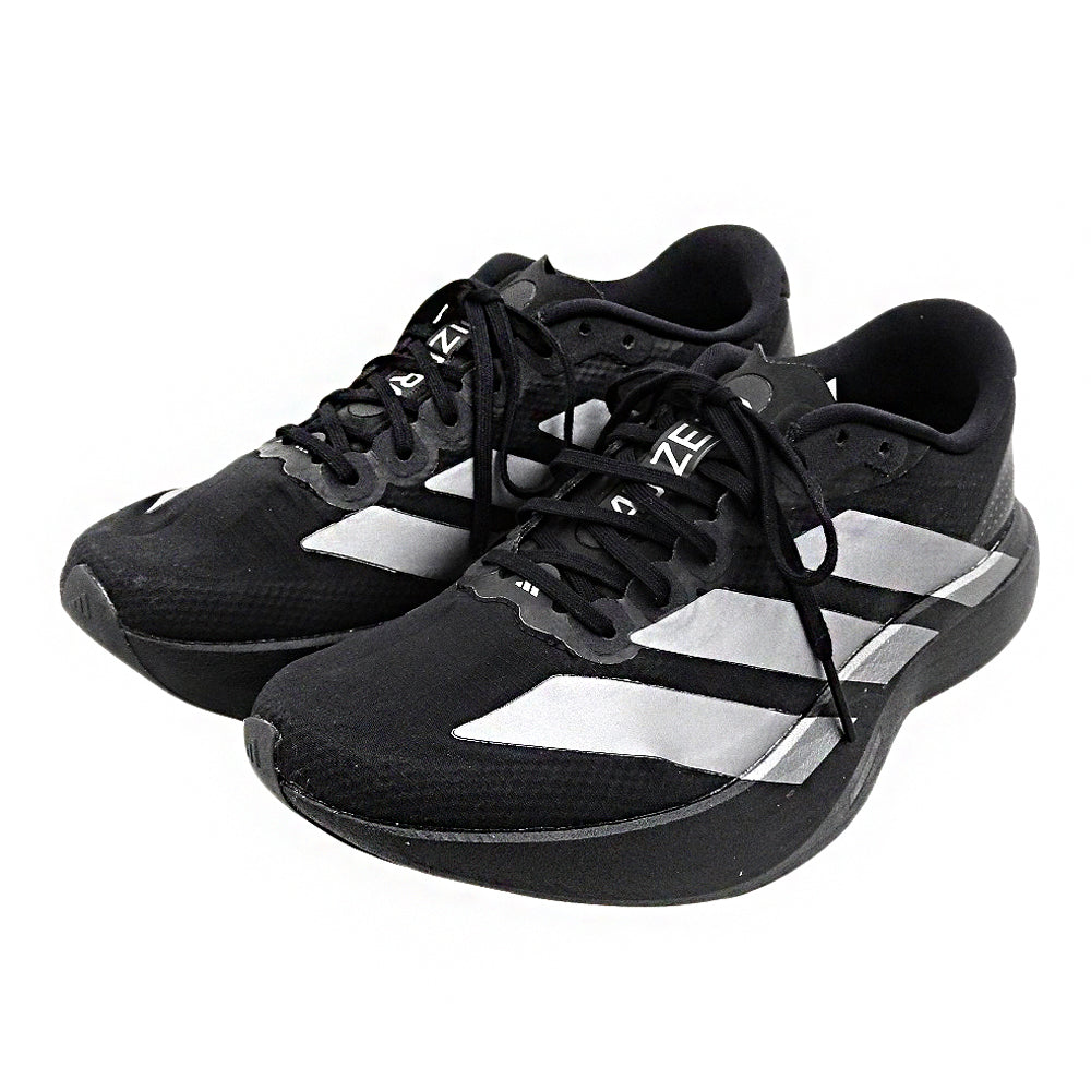 adidas アディダス アディゼロEVO SL ウーブンスニーカー シューズ レディース ブラック 24.5cm JR4737 25年製 シューズ