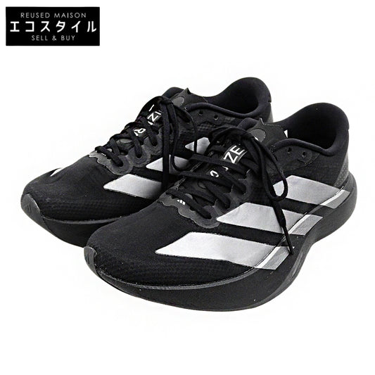 adidas アディダス アディゼロEVO SL ウーブンスニーカー シューズ レディース ブラック 24.5cm JR4737 25年製 シューズ