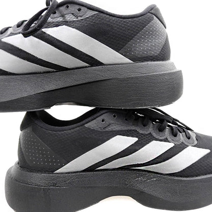 adidas アディダス アディゼロEVO SL ウーブンスニーカー シューズ レディース ブラック 24.5cm JR4737 25年製 シューズ
