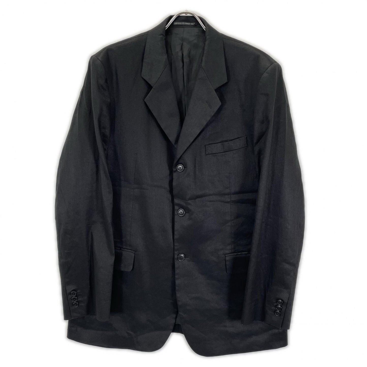 Y's for men ワイズフォーメン MO-J90ー350 LINEN COTTON TWILL JACKET WITH 3B ジャケット