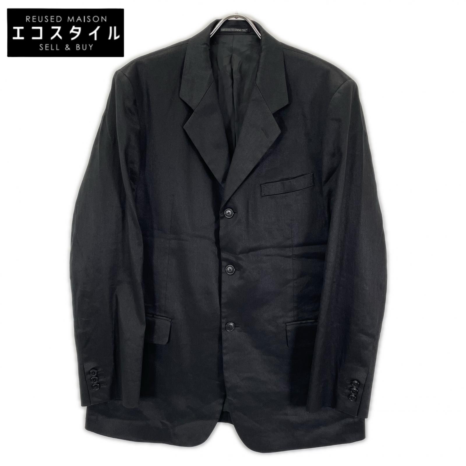 Y's for men ワイズフォーメン MO-J90ー350 LINEN COTTON TWILL JACKET WITH 3B ジャケット