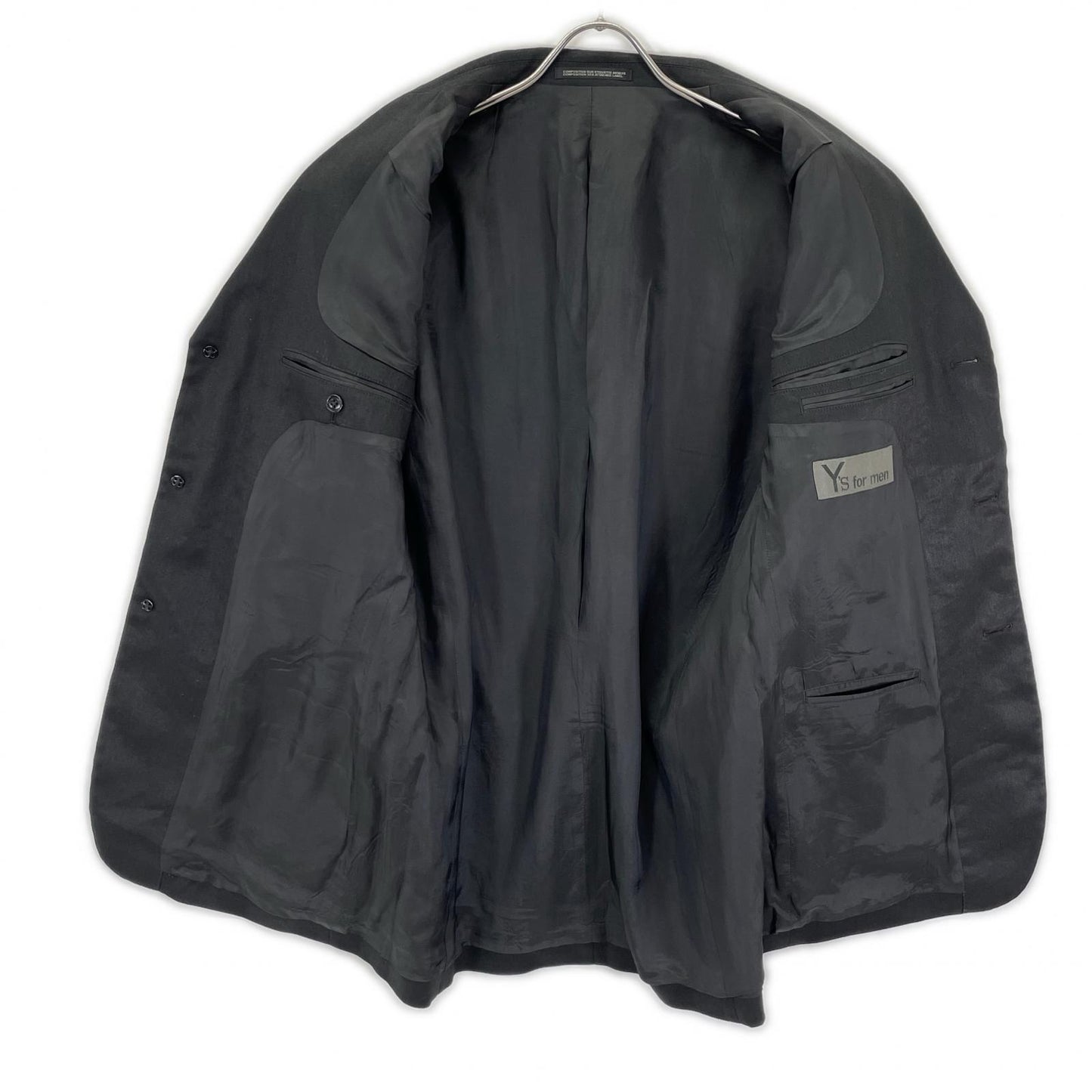 Y's for men ワイズフォーメン MO-J90ー350 LINEN COTTON TWILL JACKET WITH 3B ジャケット