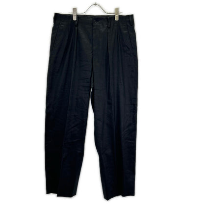 Y's for men ワイズフォーメン MO-P90-350 LINEN COTTON TWILL PANTS WITH 2-TUCKS ボトムス